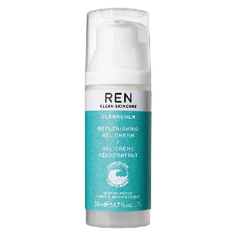Bilde av best pris REN Clean Skincare Clearcalm Replenishing Gel Cream 50ml Hudpleie - Ansikt - Dagkrem