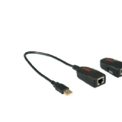 Bilde av best pris ROLINE USB 2.0 Extender over RJ-45, Gjennomsiktig PC tilbehør - KVM og brytere - Tilbehør