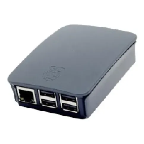Bilde av best pris Raspberry Pi - Boks - ABS-plast - svart/grå PC & Nettbrett - Stasjonær PC - Raspberry PI
