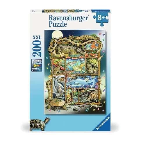 Bilde av best pris Ravensbruger - Puzzle Fish And Reptile Menagerie 200p - Leker