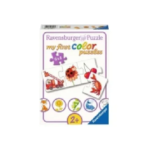 Bilde av best pris Ravensburger My First Color Puzzles - All My Colors - puslespill - 4 deler Leker - Spill - Gåter