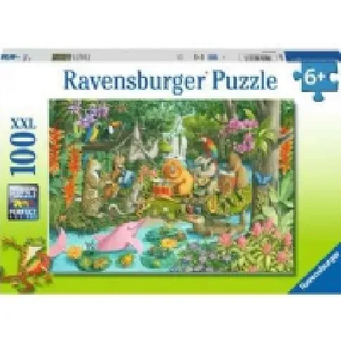 Bilde av best pris Ravensburger - Rainforest River Band 100p - (10113367) /Puzzles /Multi Leker - Spill - Gåter