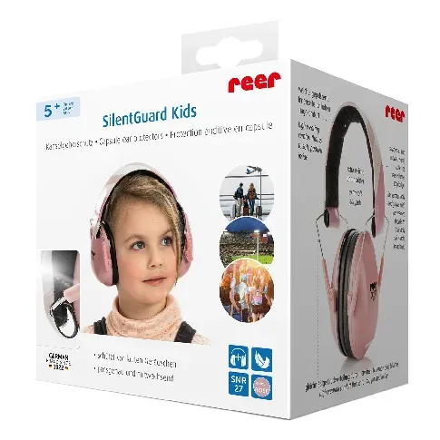 Bilde av best pris Reer - SilentGuard Kids Ear Protectors - Pink - (RE53304) - Leker