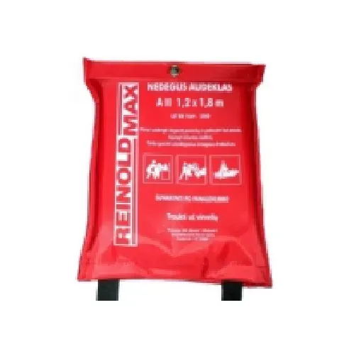 Bilde av best pris Reinold_Max Fire Blanket 1.2X1.8 M Bilpleie & Bilutstyr - Sikkerhet for Bilen - Ulykkeshjelp