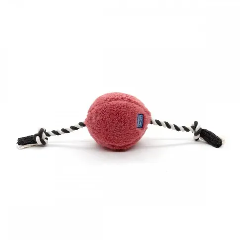 Bilde av best pris Resploot Juggles Hundboll med Rep Röd Hund - Hundeleker - Tauleker
