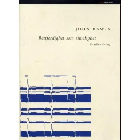 Bilde av best pris Rettferdighet som rimelighet - En bok av John Rawls