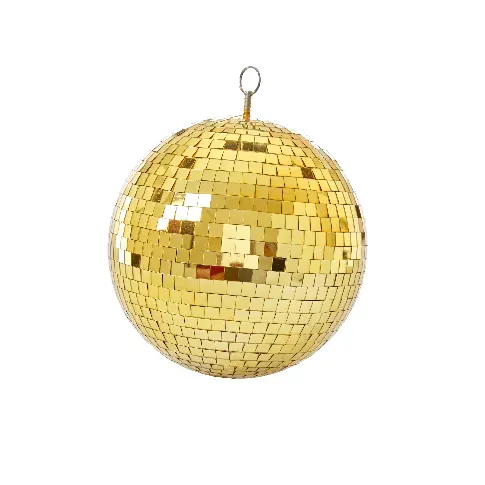 Bilde av best pris Rice - Gold Disco Ball - 25 cm - Hjemme og kjøkken