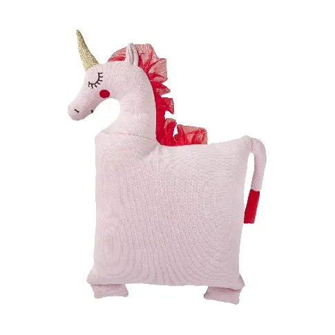 Bilde av best pris Rice - Kids Unicorn Cushion - Soft Pink - 40x50 cm - Baby og barn