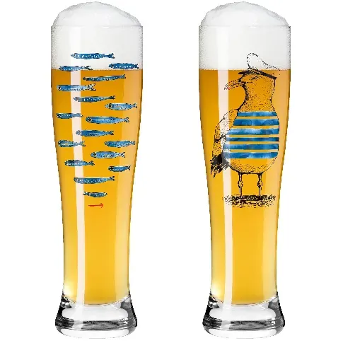 Bilde av best pris Ritzenhoff Brauchzeit ølglass, 2 stk, #13&14 Ølglass