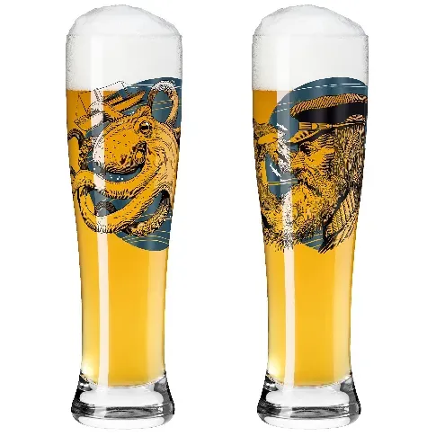 Bilde av best pris Ritzenhoff Brauchzeit ølglass, 2 stk, #9&10 Ølglass