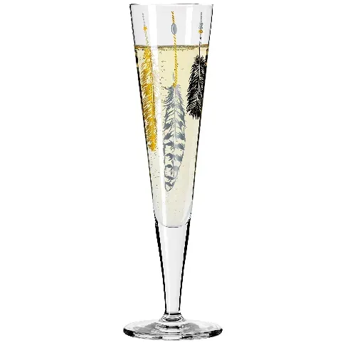 Bilde av best pris Ritzenhoff Goldnacht champagneglass, NO:3 Champagneglass
