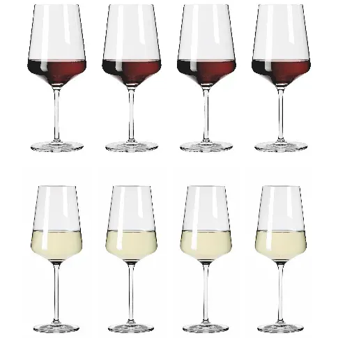 Bilde av best pris Ritzenhoff Lichtweiss rødvin/hvitvinsglass, 8-pack Vinglass