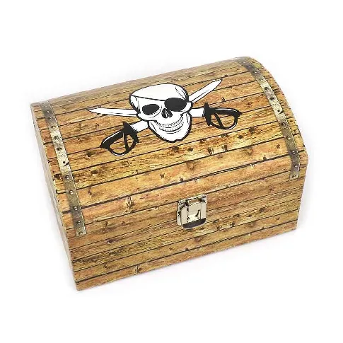 Bilde av best pris Robetoy - Pirate Box w. Metal Lock (24 cm) (30557) - Leker