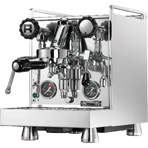 Bilde av best pris Rocket Mozzafiato Cronometro R Espressomaskin Stål Espressomaskin