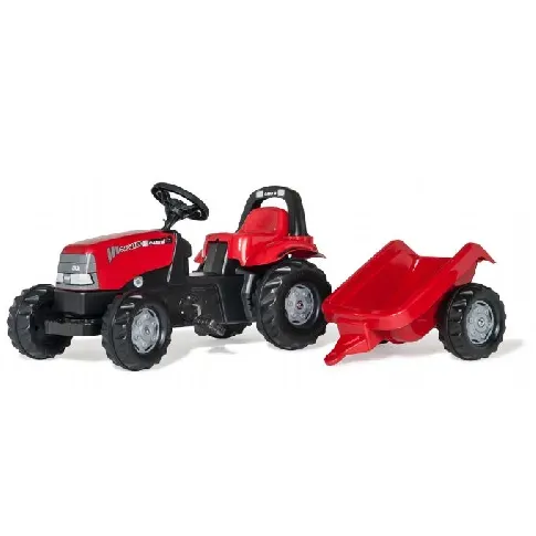 Bilde av best pris RollyKid Case CVX 1170 Traktor med tilhenger Rolly Toys 12411 Kjøretøy