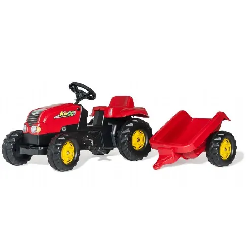 Bilde av best pris RollyKid-X Traktor med tilhenger Rolly Toys 12121 Kjøretøy