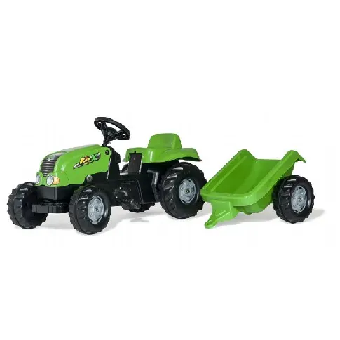 Bilde av best pris RollyKid-X Traktor med tilhenger Rolly toys 12169 Kjøretøy