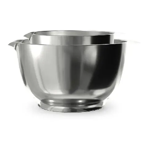 Bilde av best pris Rosti - Margrethe bowl - Set of 2 - Steel (245120) - Hjemme og kjøkken