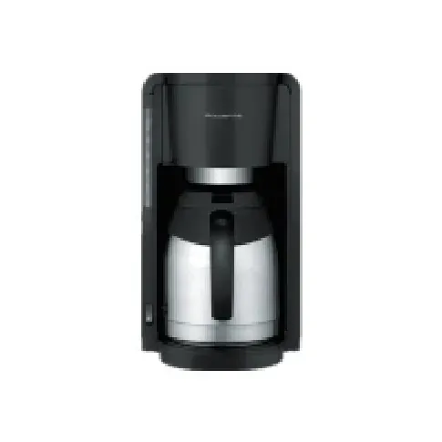 Bilde av best pris Rowenta Milano Thermo CT 3818 - Kaffemaskin - 10 kopper - svart/rustfritt stål Kjøkkenapparater - Kaffe - Kaffemaskiner