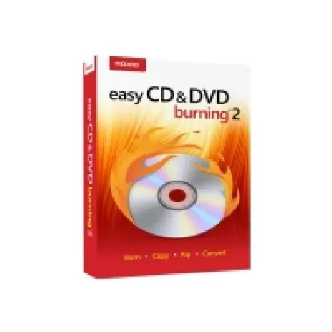 Bilde av best pris Roxio Easy CD & DVD Burning - (v. 2) - bokspakke - 1 bruker - Win - Multi-Lingual PC tilbehør - Programvare - Multimedia