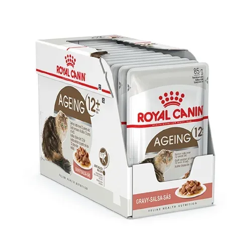 Bilde av best pris Royal Canin Ageing +12 Våtfoder (12x85g) Katt - Kattemat - Våtfôr