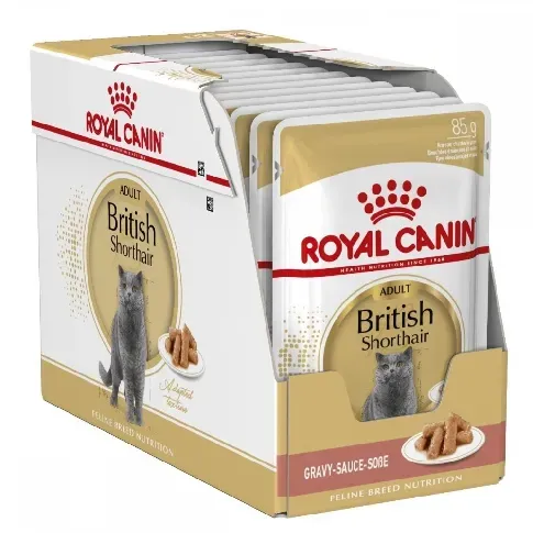 Bilde av best pris Royal Canin British Shorthair Wet (12x85g) Katt - Kattemat - Våtfôr