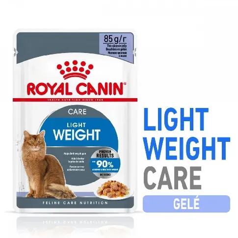 Bilde av best pris Royal Canin Cat Light Weight Care Jelly Våtfoder (12x85g) Katt - Kattemat - Våtfôr