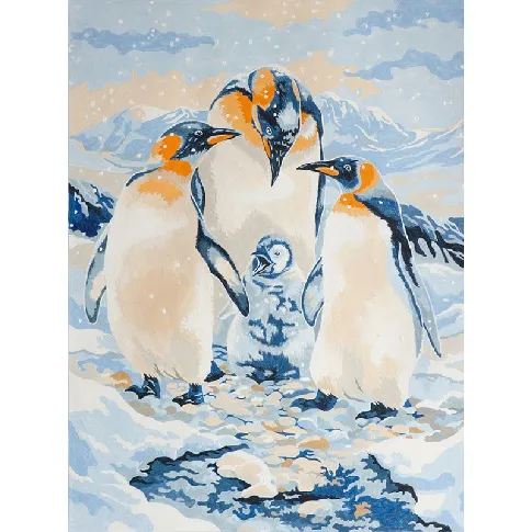 Bilde av best pris Royal&Langnickel - Paint by Numbers Penguin Family (304114) - Leker