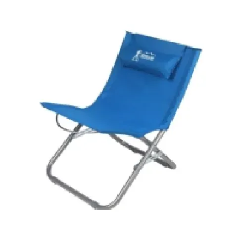 Bilde av best pris Royokamp sammenleggbar strandstol, blå Utendørs - Camping - Borde/Stoler