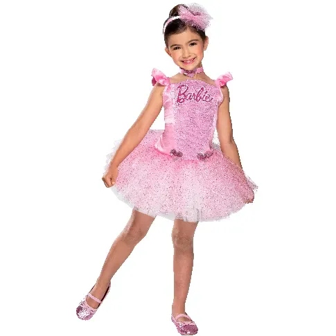 Bilde av best pris Rubies - Costume - Barbie Ballerina (104 cm) - Leker