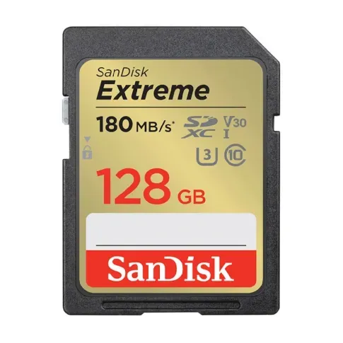 Bilde av best pris SANDISK Sandisk Extreme SDXC 128GB Minnekort,Elektronikk,Minnekort