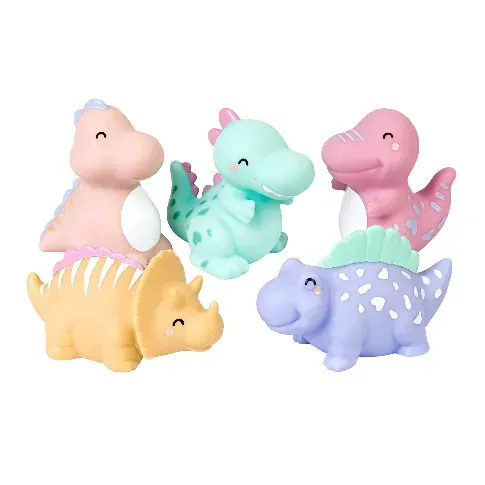 Bilde av best pris SARO Baby - Happy Dinos Bath Toys Multicolored - Baby og barn