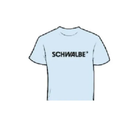 Bilde av best pris SCHWALBE Schwalbe T-skjorte Himmelblå M Dame Sykling - Klær - Sykkelklær