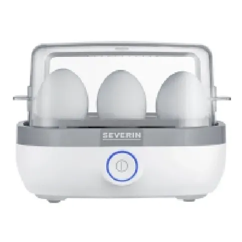 Bilde av best pris SEVERIN EK 3164 - Eggkoker - 420 W - hvit/grå Kjøkkenapparater - Kjøkkenmaskiner - Eggekoker