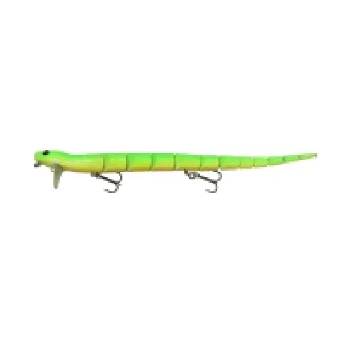 Bilde av best pris SG 3D Snake 30cm 57g Floating 03-Green Fluo Utendørs - Fiskeutstyr - Sluttelement