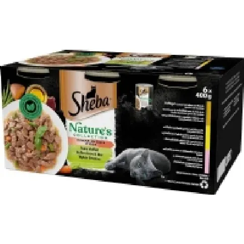 Bilde av best pris SHEBA udvalg af smagsvarianter i sauce - vådfoder til katte - 6x400g Kjæledyr - Katt - Kattefôr