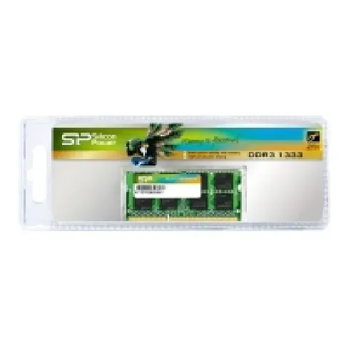 Bilde av best pris SILICON POWER - DDR3 - modul - 4 GB - SO DIMM 204-pin - 1600 MHz / PC3-12800 - CL11 - 1.5 V - ikke-bufret - ikke-ECC PC-Komponenter - RAM-Minne - DDR3