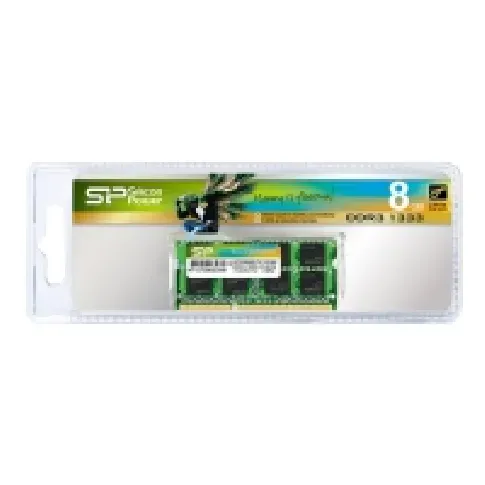 Bilde av best pris SILICON POWER - DDR3L - modul - 8 GB - SO DIMM 204-pin - 1600 MHz / PC3L-12800 - CL11 - 1.35 V - ikke-bufret - ikke-ECC PC-Komponenter - RAM-Minne