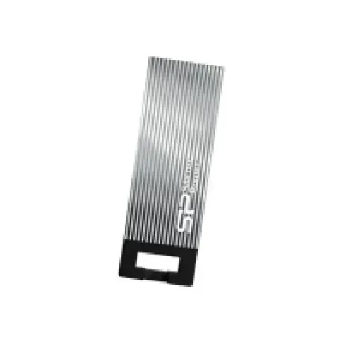 Bilde av best pris SILICON POWER Touch 835 - USB-flashstasjon - 16 GB - USB 2.0 - jerngrå PC-Komponenter - Harddisk og lagring - USB-lagring