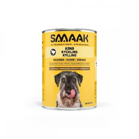 Bilde av best pris SMAAK Dog Adult Spannmålsfri Kylling 400 g Hund - Hundemat - Våtfôr
