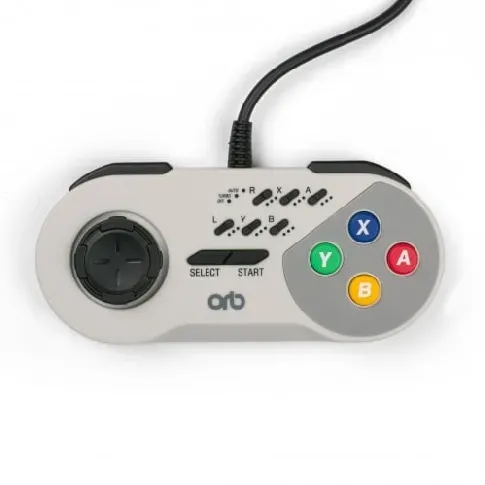 Bilde av best pris SNES mini Turbo Wired Controller (ORB) - Videospill og konsoller