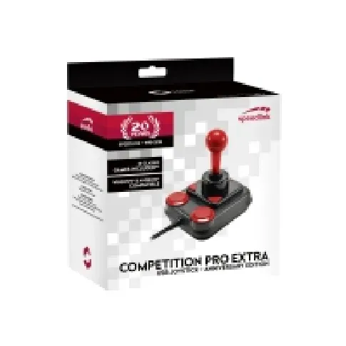 Bilde av best pris SPEEDLINK Competition Pro Extra - Anniversary Edition - joystick - 4 knapper - kablet Gaming - Styrespaker og håndkontroller - Joysticks