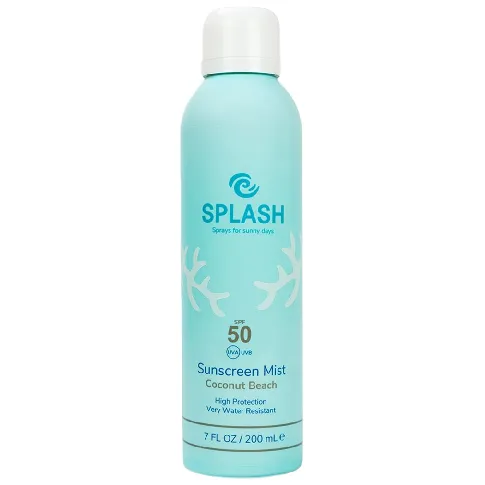 Bilde av best pris SPLASH - Coconut Beach Sunscreen Mist SPF 50+ 200 ml - Skjønnhet