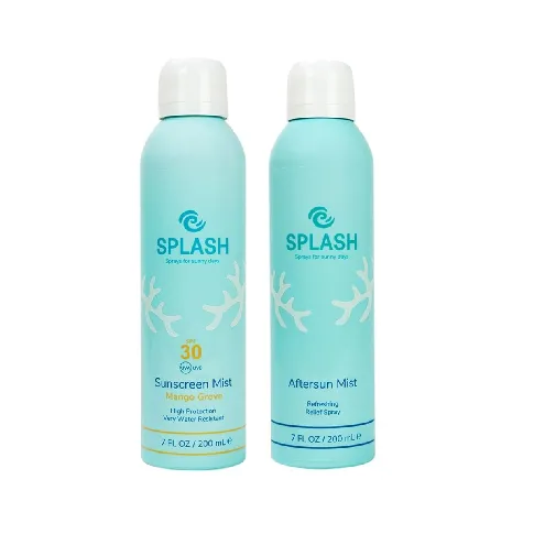 Bilde av best pris SPLASH - Mango Grove Sunscreen Mist SPF 30 200 ml + SPLASH - Aftersun Mist 200 ml - Skjønnhet