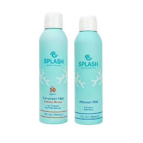 Bilde av best pris SPLASH - Summer Breeze Sunscreen Mist SPF 50 200 ml + SPLASH - Aftersun Mist 200 ml - Skjønnhet