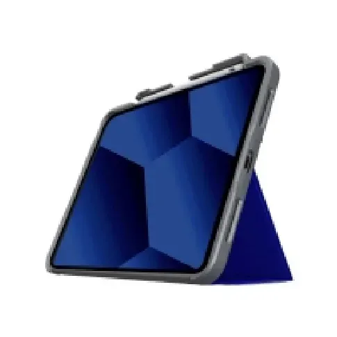 Bilde av best pris STM Goods Dux Plus Tablet-cover Apple iPad 10.9 (10. Gen., 2022) 27,7 cm (10,9) Book Cover Blå , Transparent PC & Nettbrett - Nettbrett tilbehør - Deksel & vesker