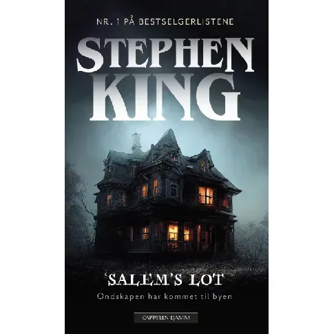 Bilde av best pris Salem's lot - En krim og spenningsbok av Stephen King