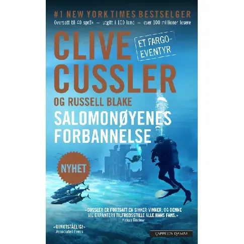 Bilde av best pris Salomonøyenes forbannelse - En krim og spenningsbok av Clive Cussler