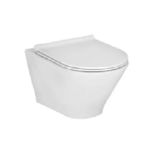 Bilde av best pris Sampak Gap hvid m/toiletsæde Rørlegger artikler - Baderommet - Toaletter