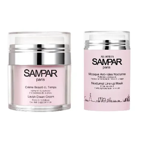 Bilde av best pris Sampar - Lavish Dream Cream 50 ml + Sampar - Nocturnal Line up Mask 50 ml - Skjønnhet